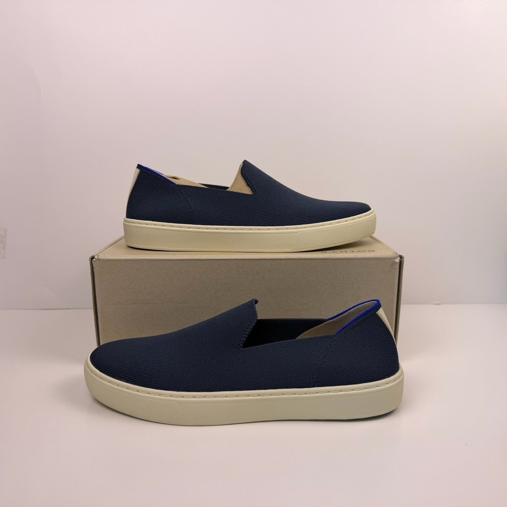 Rothy's Slip-On Shoes Women's Size 8 Navy 006-167